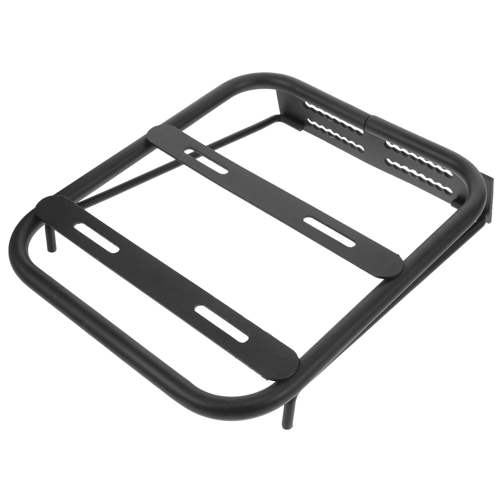 HOMEMAXS Motorcycle Rear Rack Rear Luggage Rack Travel 29.00X23.00X7.00CM Black