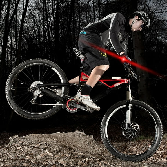 Mountain Bike Handlebar Grips Lights Turn Signal Lights LED Indicator Warning Lights Aluminum Alloy Blinker Lamp (Black)