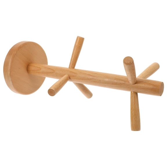 HOMEMAXS Mug Holder Tree for Storage Light Yellow Easy to Clean and Organize Your Kitchen 7.5 Inches