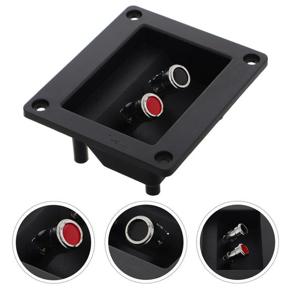 BEADCEST Car Audio Test Box Speaker Sound Alloy Audio Speaker Box for Parties 1 Piece