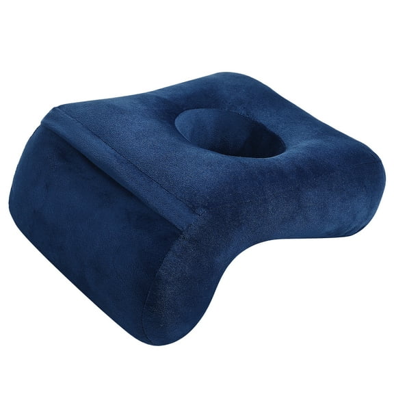 HOMEMAXS Nap Pillow For Desk Face Sleeping Pillow With Face Hole Office Pillow For Face Down Sleeping Massage Pillow With Arm Hole