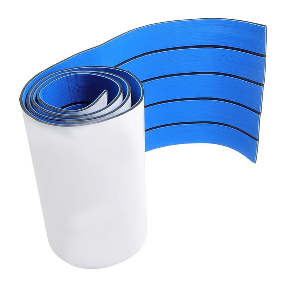 HOMEMAXS Non-slip Floor Mat for Yacht Boat Flooring Decking Marine Carpet Blue