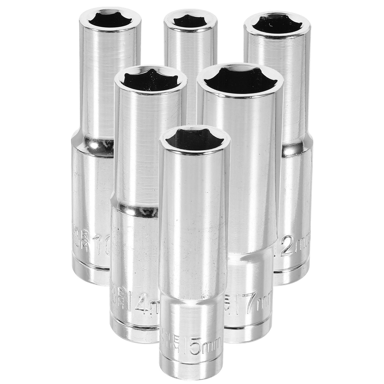 OULII 1Set Impact Nut Driver Set with Internal Hexagonal Grip for Repairs