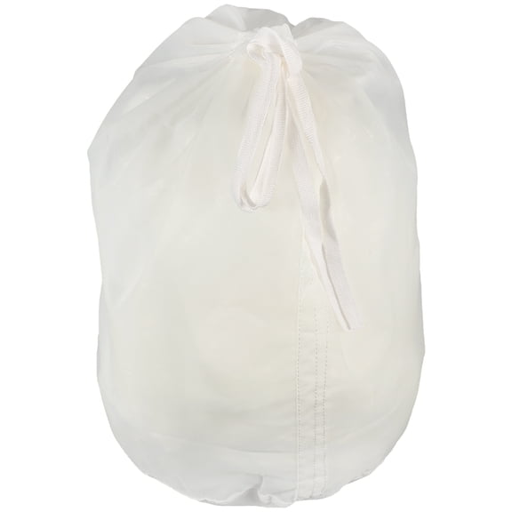 HOMEMAXS Nylon Mesh Filter Bag for Home Use Reusable Wine Brew Bag White Color 9.84x7.87 Inches