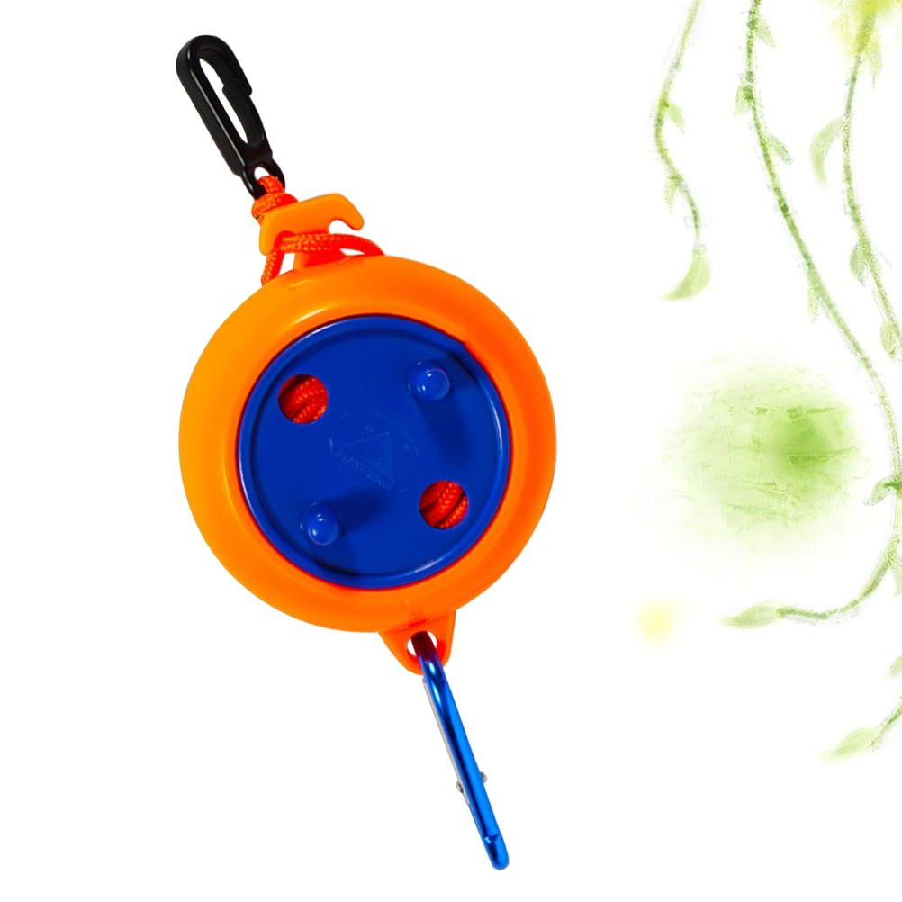 Orange Retractable Clothes Hanging Rope for Bathing Suits and Delicate ...