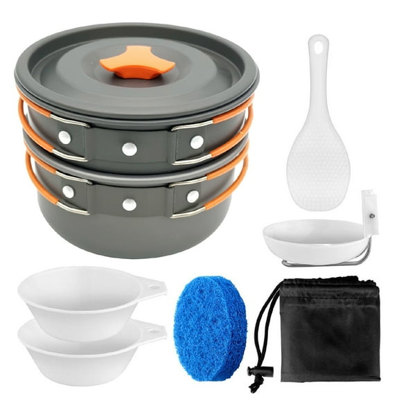 HOMEMAXS Outdoor Cooking Tools Camping Kettles Gadgets Pot Cookware Travel