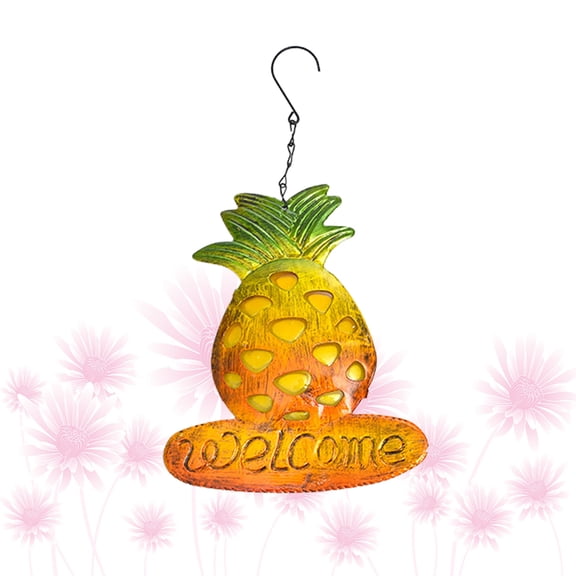 HOMEMAXS Outdoor Fruits Pineapple Wind Chime 3117.5cm Yellow