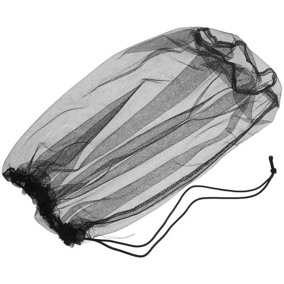 HOMEMAXS Outdoor Mesh Net Hat for Mosquito Protection Breathable Head Net Adjustable Mesh Net for Outdoor Work Fishing and Hiking
