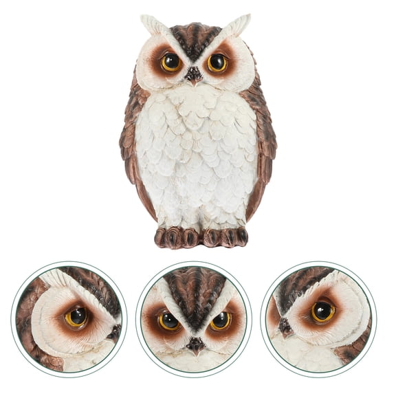 VERDANVERSE Unique Resin Owl Adorn Home Garden Decoration