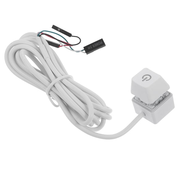 VERDANVERSE Pc Power Button Pc Cable Extension 1Pack 1.2X0.7X0.7In