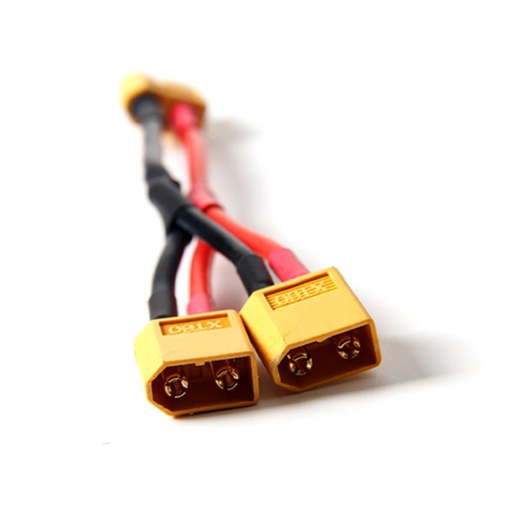 Parallel Battery Connector Cable Dual Extension Y Splitter for ...