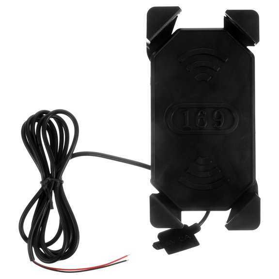 HOMEMAXS Phone Bracket Motorcycle Cell Rotatable Bike Stand Mount Baby Man Black