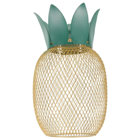 Greenadscape Hawaiian Style Lampshade Gold For Wall Lamp 1Pack 8.25X5.11X5.11in