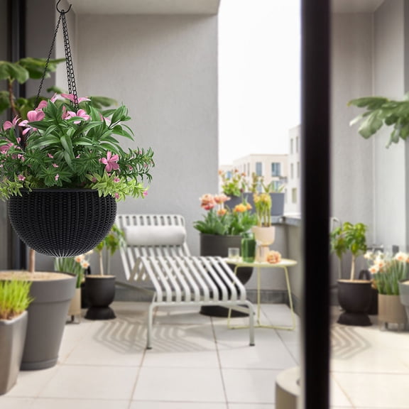 HOMEMAXS Plant Basket Chains with Double Hooks for Decorative Hanging and Flower Pot Display 20