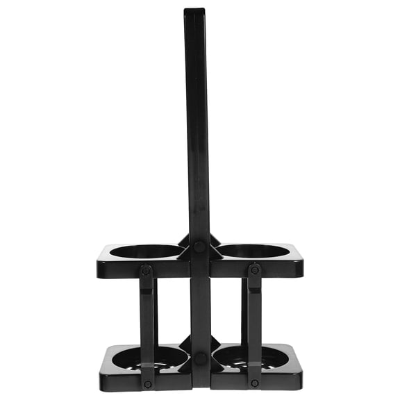 HOMEMAXS Plastic Beer Portable Folding Basket Beer Tote Basket Reusable Beer Holder for Home