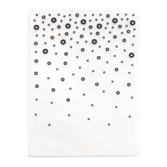 HOMEMAXS Plastic Bump Embossing Template DIY Stencil Folder for Album Scrapbooking Paper Art Craft Decor (EM036)