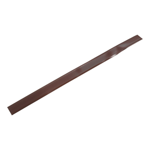 HOMEMAXS Plastic Stair Edging with Adhesive Design for Easy Installation and Protection Coffee Color