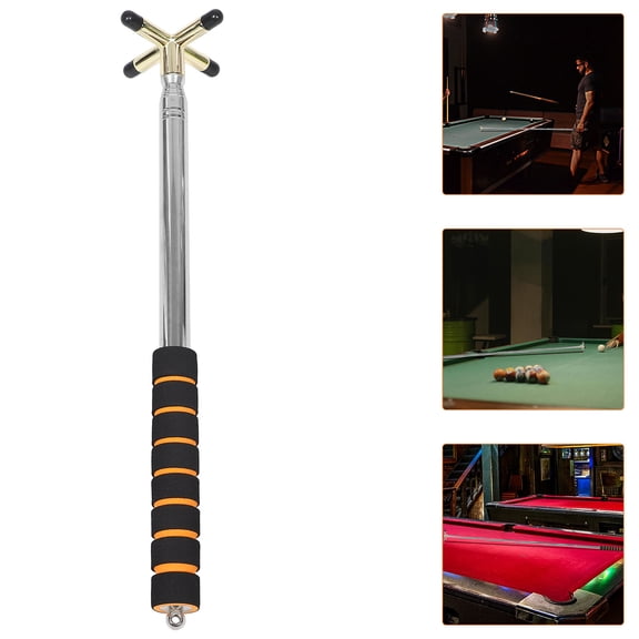 STRANDCHIC Telescopic Pool Cue Bridge Stick with Stainless Steel Material for Accurate Shots