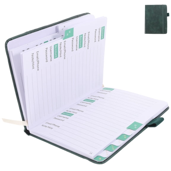 BEADCEST Portable Address Organizer and Phone Book for Back to School, 1 Set, Compact Keeper