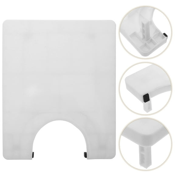 Portable Extension Plate Sewing Machine Expansion Table 24.60X19.60X1.60CM White