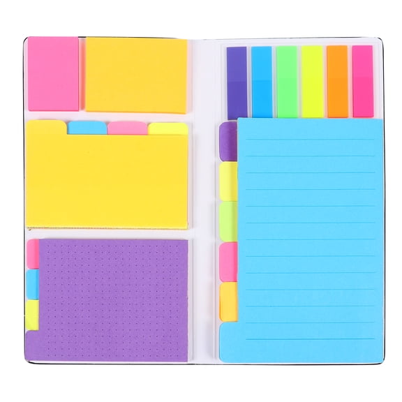 BEADCEST Multi-Color PU Notebook Compact Schedule Handbook for Writing