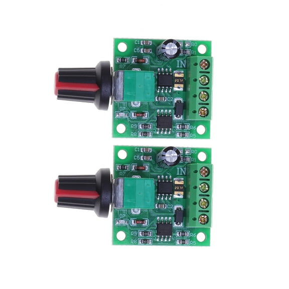 HOMEMAXS Potentiometer Motor Speed Controller with Self-Recovery Fuse for Electric Motor Control Applications