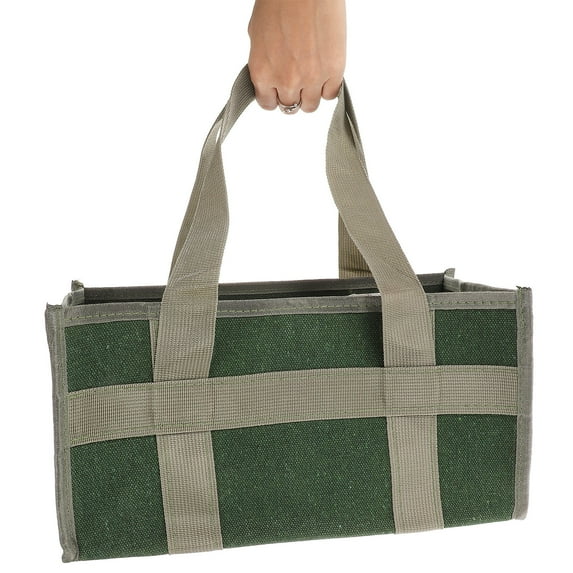 Minkissy Tool Tote Canvas 1Pcs 13.8x6.7x6.7in