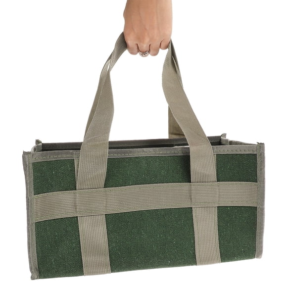 Minkissy Tool Tote Canvas 1Pcs 13.8x6.7x6.7in