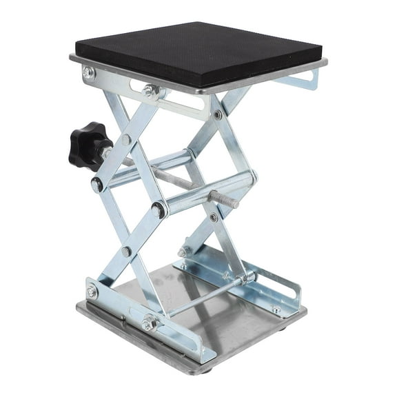 Laboratory Scissor Lift Platform Manual Control 1 Set Lab Jack Stand Table