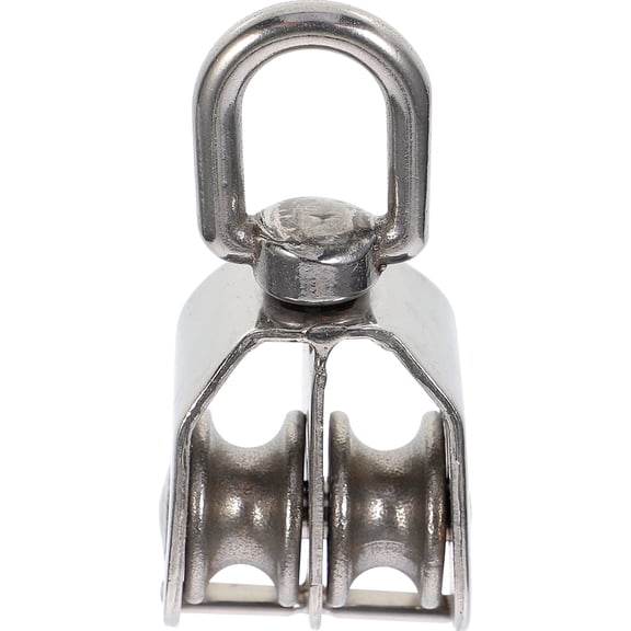 Pulley Hoist Enclosed Trailer Ramp Door Cables Double Hoisting Lifting Fitness