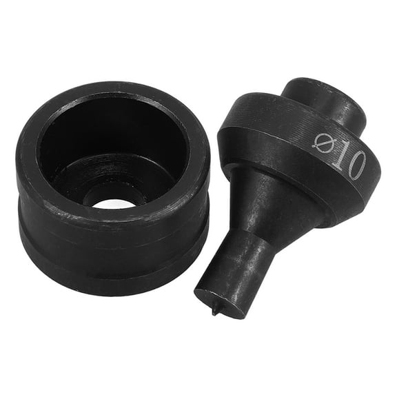 HOMEMAXS Punching Machine Mold Hydraulic Dies Foam Hole Cutter Hollow Swag Black