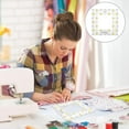 thumbnail image 1 of Quilt Square Cutting Template Centimeter Sewing Ruler Quilting Rulers Quilters, 1 of 8