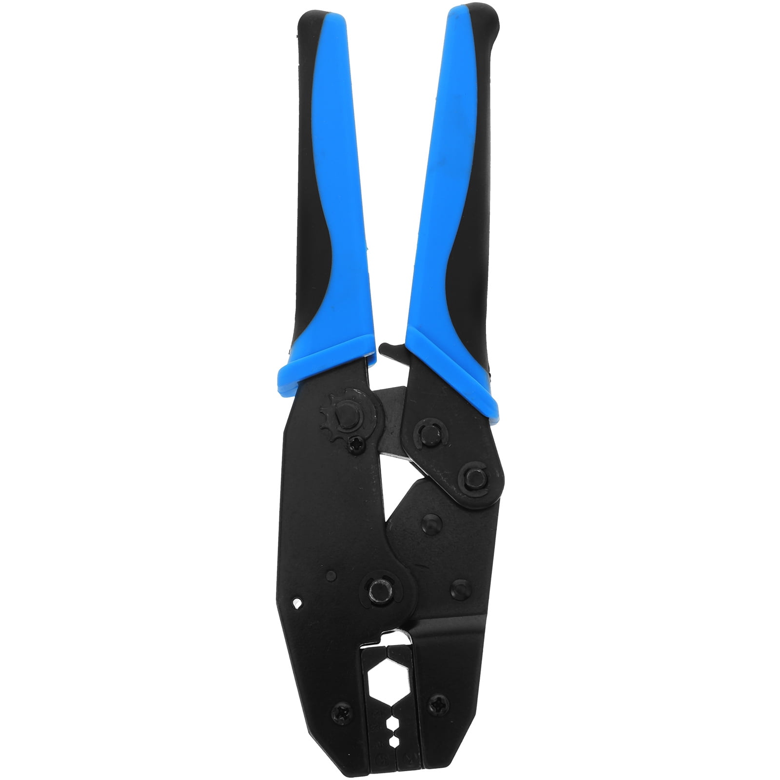 Ratchet Crimping Pliers For Coaxial Cable - BNC & TNC Connectors, 6 Size Capacity, Auto-Stop