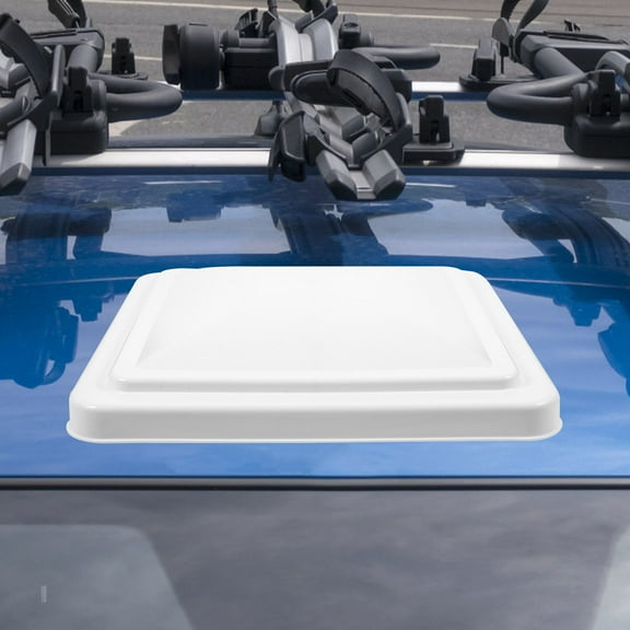 HOMEMAXS  RV Vent Cover Trailer Replacement Roof Ventilation Covers Car White
