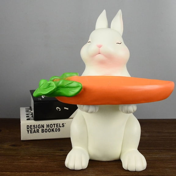 HOMEMAXS  Rabbit Ornament Small Decor Cute Tabletop Rack Office Desk Decorations