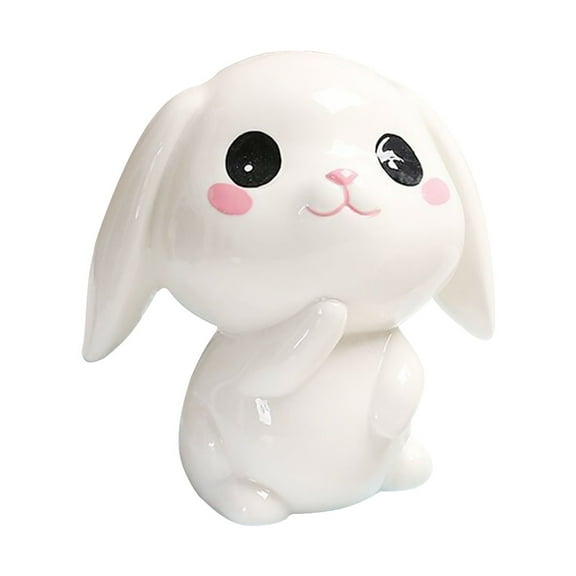 VERDANVERSE Saving Box Rabbit Saving Jar White Ceramic 1Pack