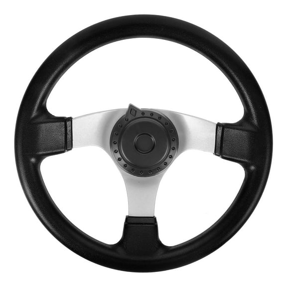 HOMEMAXS Racing Seat Racing Wheel Steering Wheel 30.00X30.00X6.00CM Black