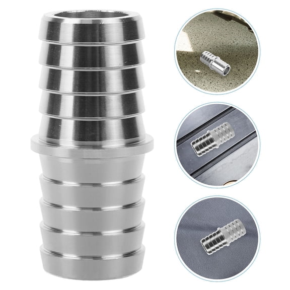 HOMEMAXS Radiator Hose Coupler Steam Tube Adapter Aluminum Hose Barb Adapter For Automotive