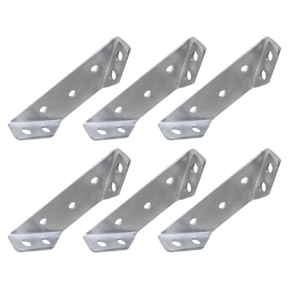 HOMEMAXS Raindrops 6pcs Furniture Corner Brace Heavy Duty Angle Bracket Connector