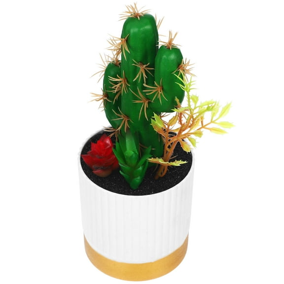 HOMEMAXS Realistic Artificial Cactus Plants for Decor with Lifelike Texture and Versatile Arrangement Multi
