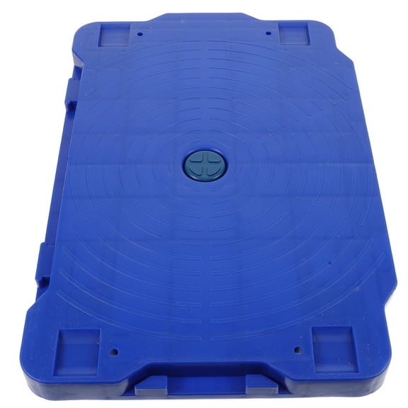 HOMEMAXS Rectangle Platform Dolly Heavy Duty Flat Truck Movable Push Cart Plastic Push Cart Convenient Dolly