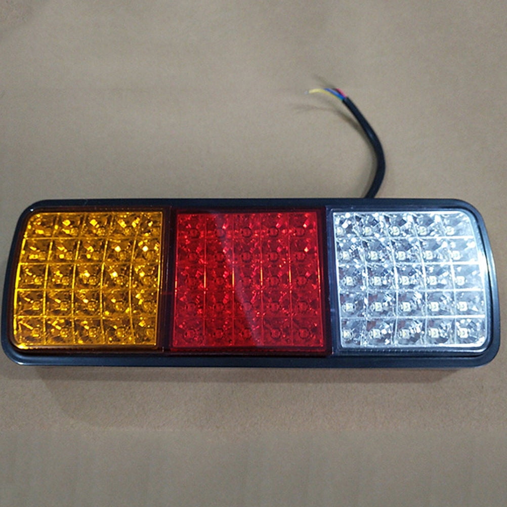 HOMEMAXS Reliable Led Truck Tail Lights For Trailers And Boats High Brightness Brake Reverse Lights Stop Rear Flash Lamp Suitable For Utvs And Rvs