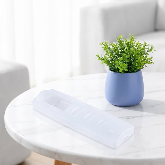 BEADCEST Transparent Silicone Cover for Remote Controls, Protective Stretchable Case, and Flexible