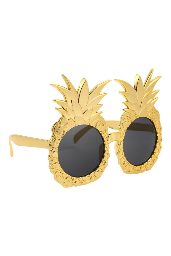 Removable Mats Pineapple Glasses Fruit Shaped Sunglasses Eye-catching Eyewear