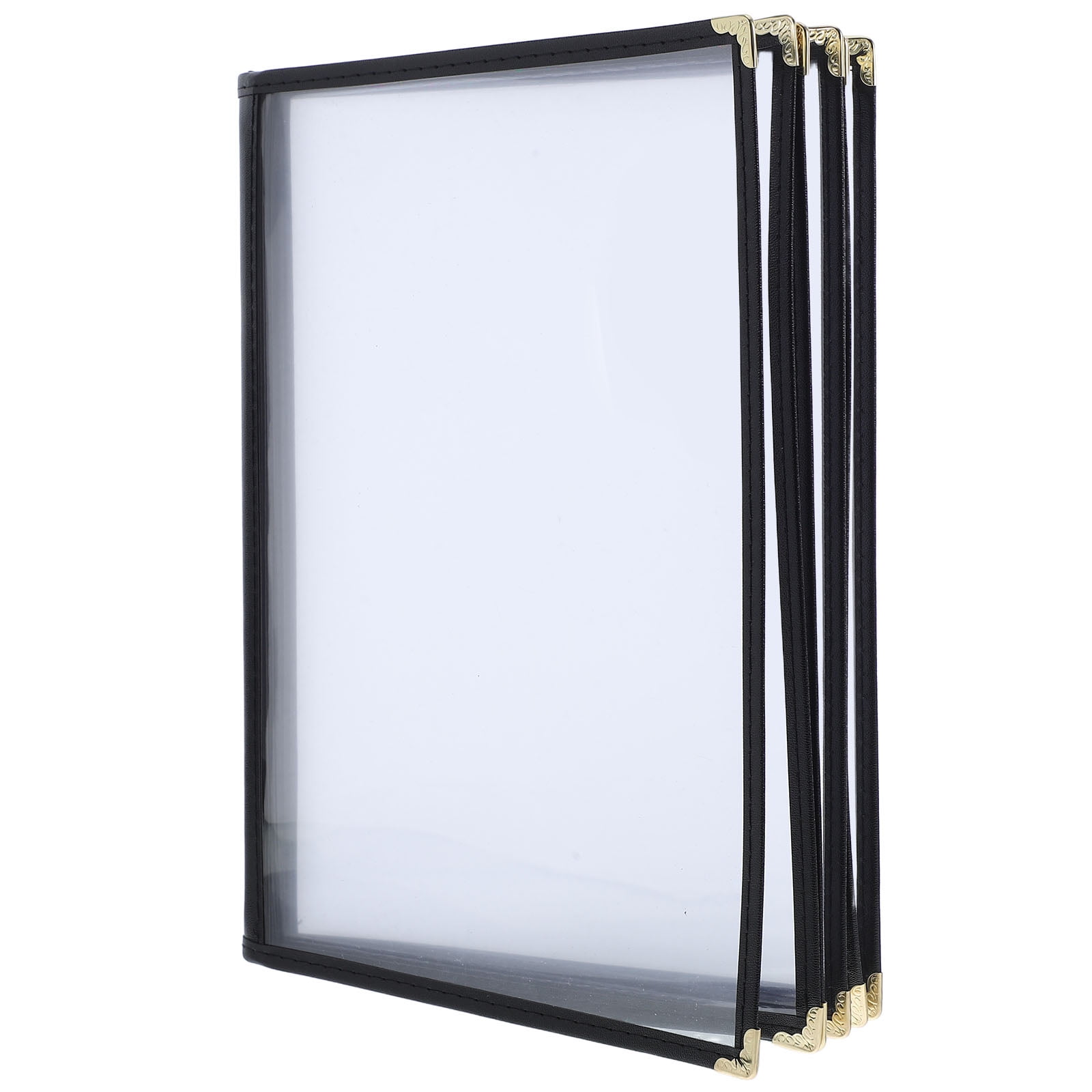 HOMEMAXS Restaurant Menu Folder With Insert Pockets Menu Book With ...