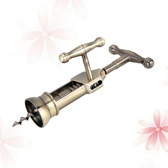 Retro Red Wine Bottle Opener Zinc Alloy Antique Bronze Corkscrew Cork Puller Remover Opener
