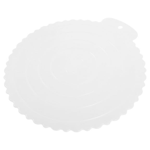 jojofuny Cake Tray Abs White For Dessert Stores 1Pack