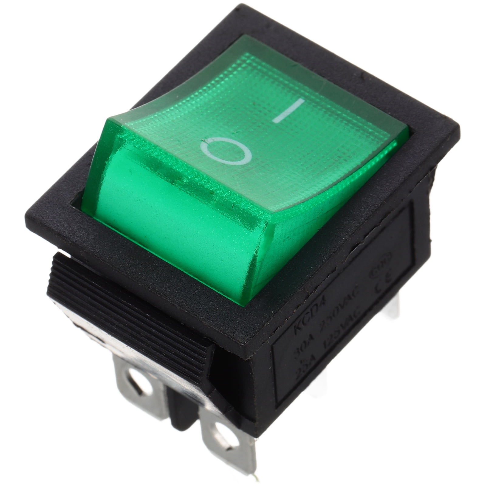 HOMEMAXS Rocker Switch 6 Pin 2 Positions Light On Off Button Boat ...