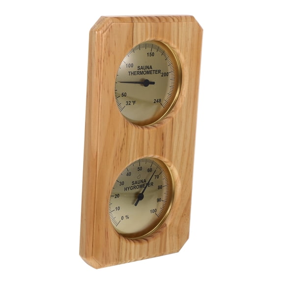 Multi Functional Hygrometer Indoor Humidity Gauge with Hanging Design for Daily Use 5.5 x 2.2 x 7.8 inches