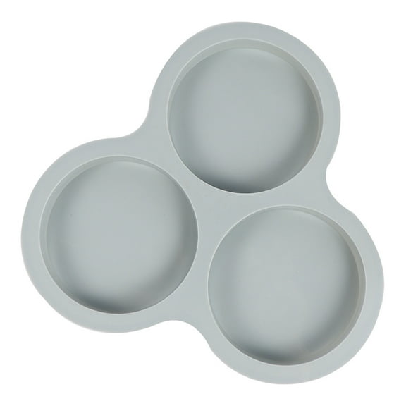 HOMEMAXS  Round Cake Small Chocolate Baking Mold Decorating Molds Grey